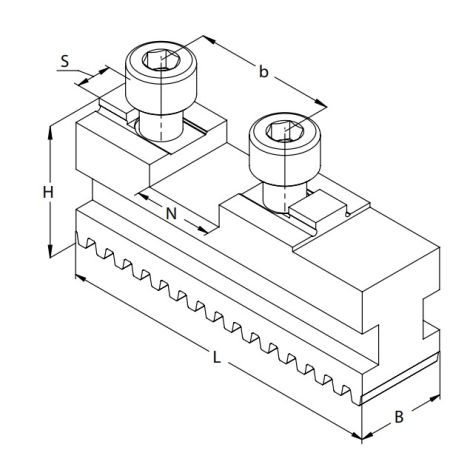 Szczęka podstawowa do 2305 typ SP 200 F Bison kod: 398530995600 - 2